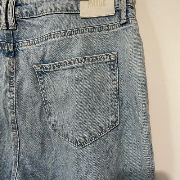 PAIGE Stella Straight in Gnarly Destructed 32 - Picture 6 of 14